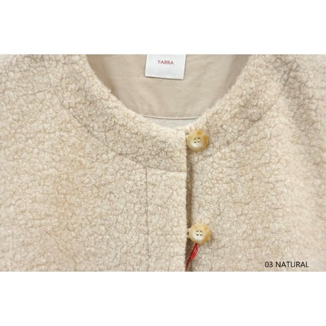 YARRA (ヤラ) ウールリッチパイルループベスト【日本製】YR-1558-255