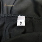 社交ダンス 衣装 スタンダード ドレス ワンピース パーティ 発表会 黒 フリル レース 柄 模様 ブラック系 オレンジ系 伸縮素材 薄い素材 ふんわり広がる Mサイズ レオタード 競技用 衣装 ドレスアップ おしゃれ レディース イベント