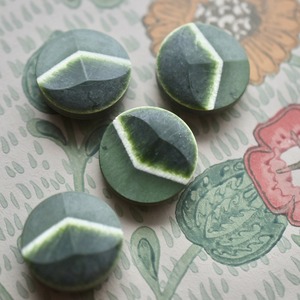 フランス ホワイトVライン×カーキ 22㎜