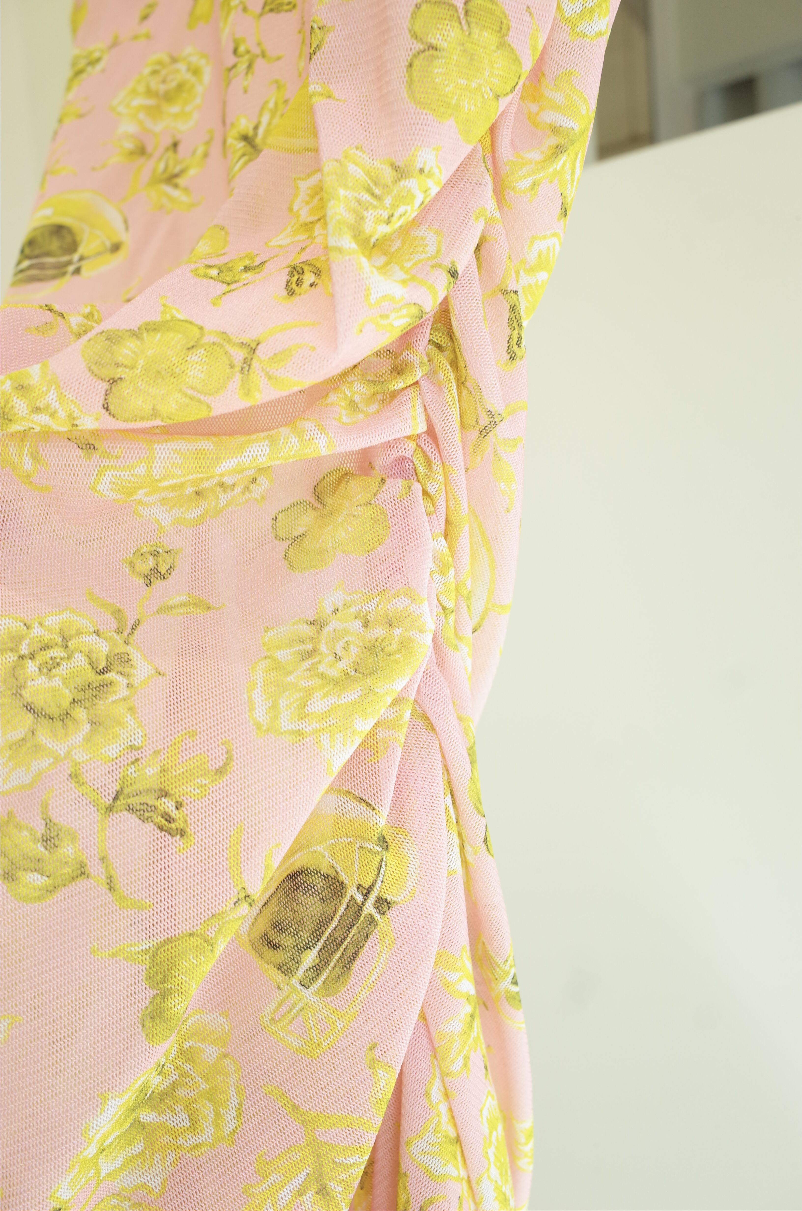BELPER】PRINTED MESH SKIRT | theour