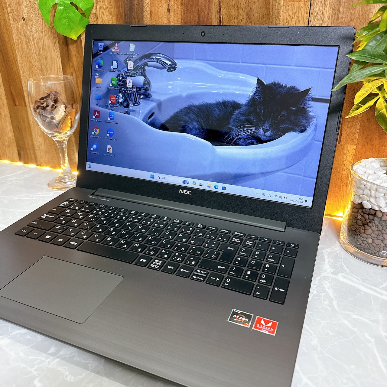 美品/NEC LAVIE NS600/M/Ryzen 7/SSD512GB/メモリ12GB/ノートパソコン