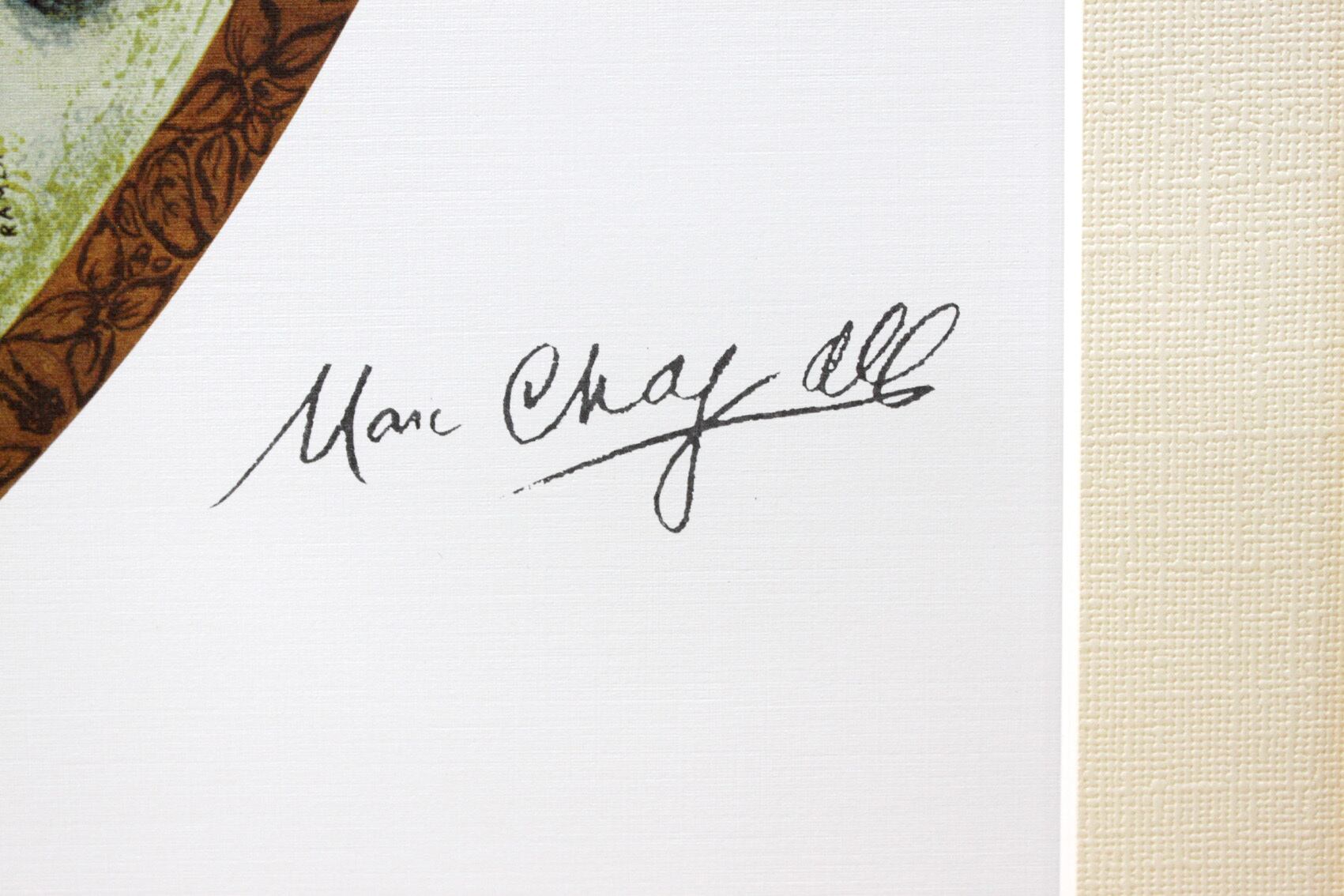 マルク シャガール作品 パリ オペラ座の天井画 作品証明書 展示用フック 限定500部エディション付複製画リトグラフ インテリア 家具 絵画 アートショップフォームス