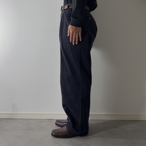 90s 初期型 Polo by Ralph Lauren POLO CHINO dark navy [W36.5L30相当] 古着