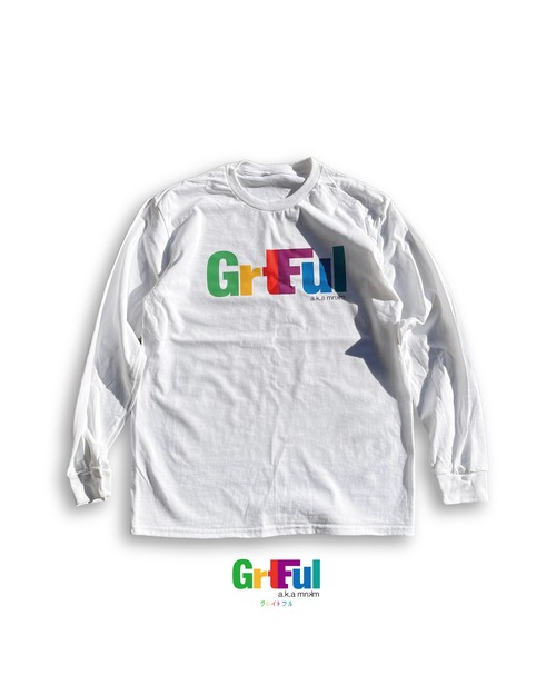 【新定番】GRT-Color-FUL L/S T-shirt グレイトフル カラフルロゴ ロンT