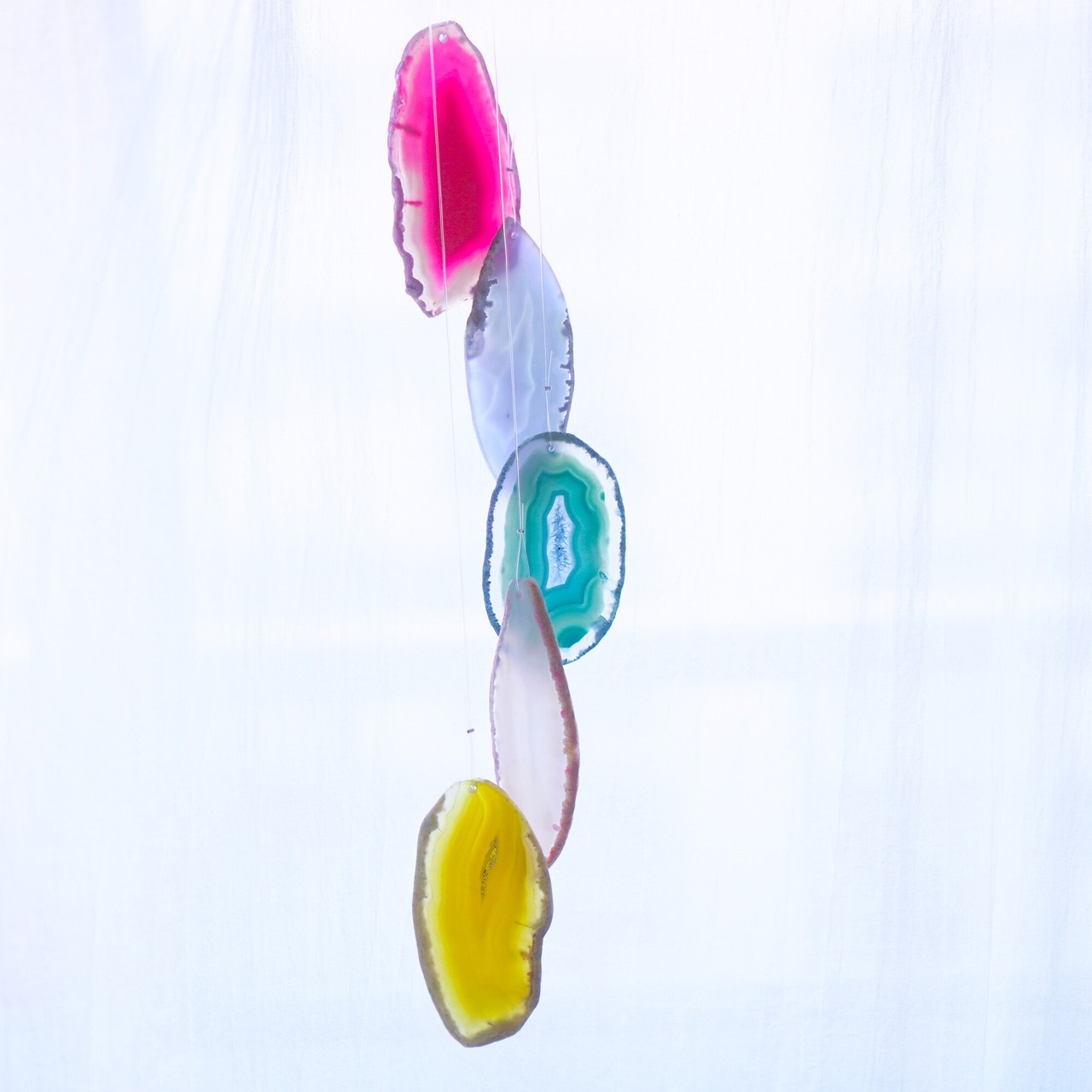 Sunset Memory - アゲートヒーリングチャイム / Agate Sun Catcher Wind Chime 230