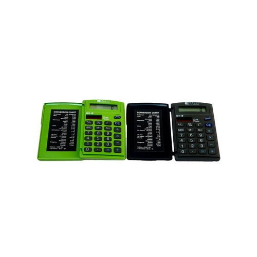 Oregon Scientific inc. Green&Black Calculator with Conversion Chart
