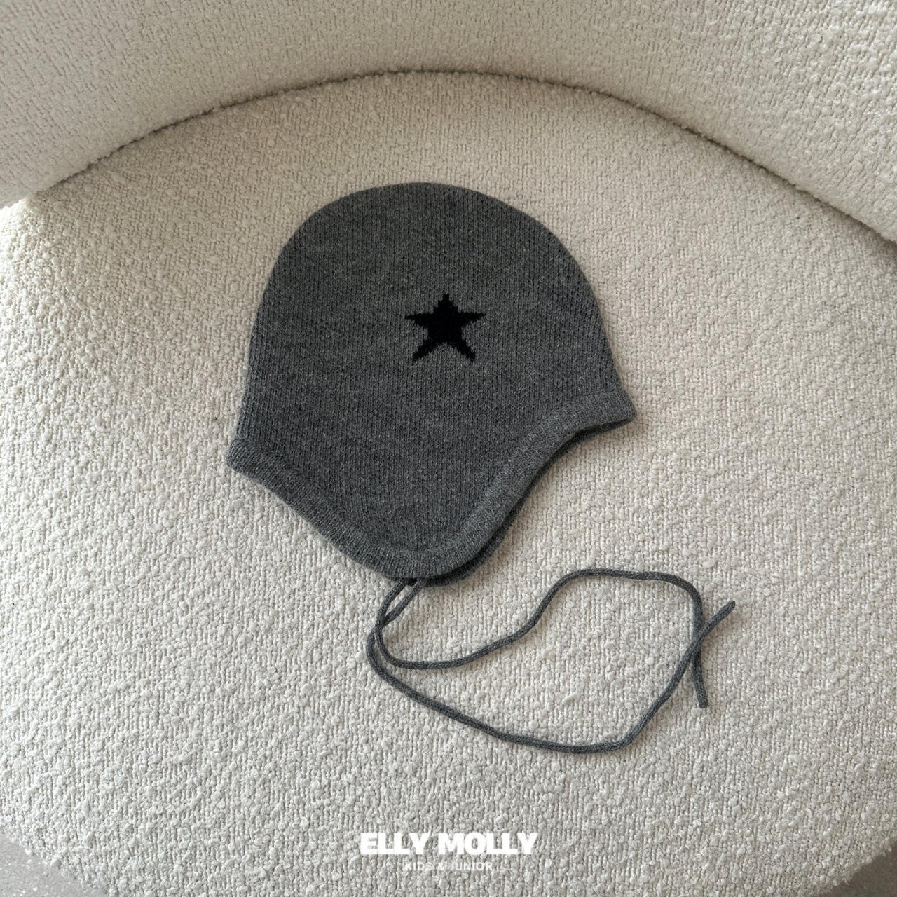 韓国子供服 / 26Autumn / ELLY MOLLY / ジャガードニット帽(周囲52〜54cm)*free*