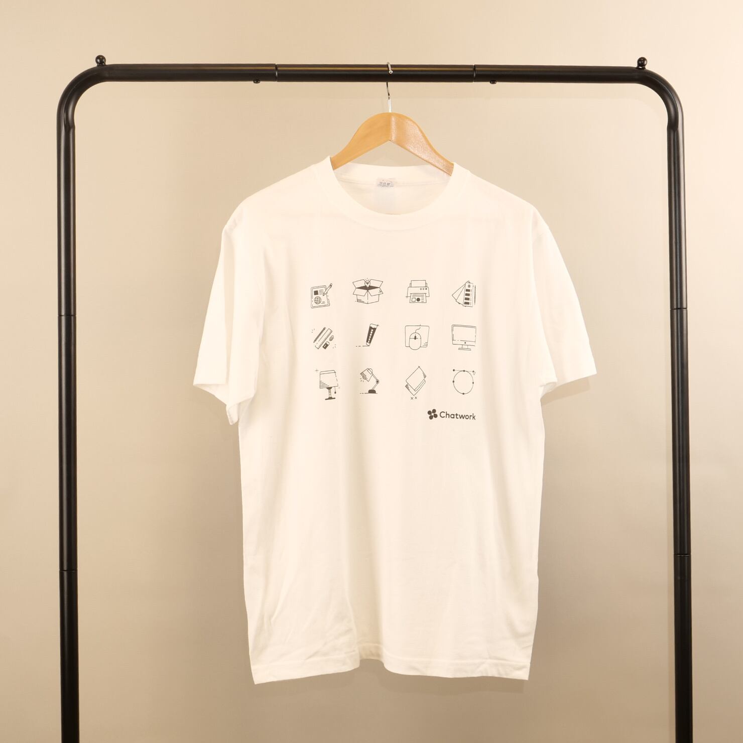 Chatwork Visionary Graphics Tシャツ（White）の画像