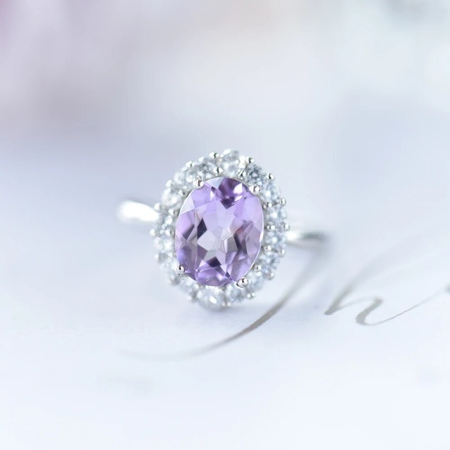 星雫のハローリング － アメジストが導く心の調和 －■C50