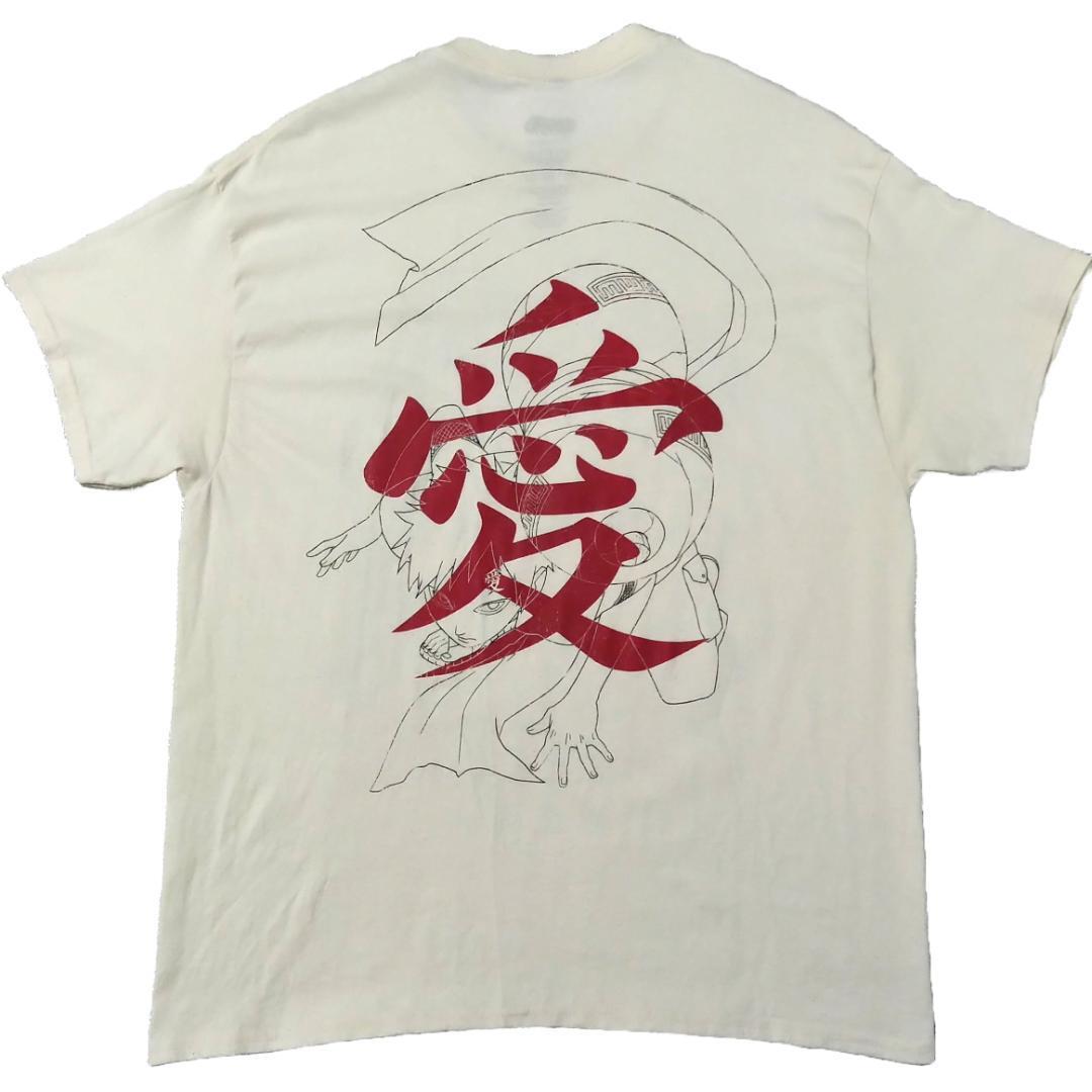 古着ナルトヴィンテージ加工Tシャツ2XL我愛羅narutoアニメT
