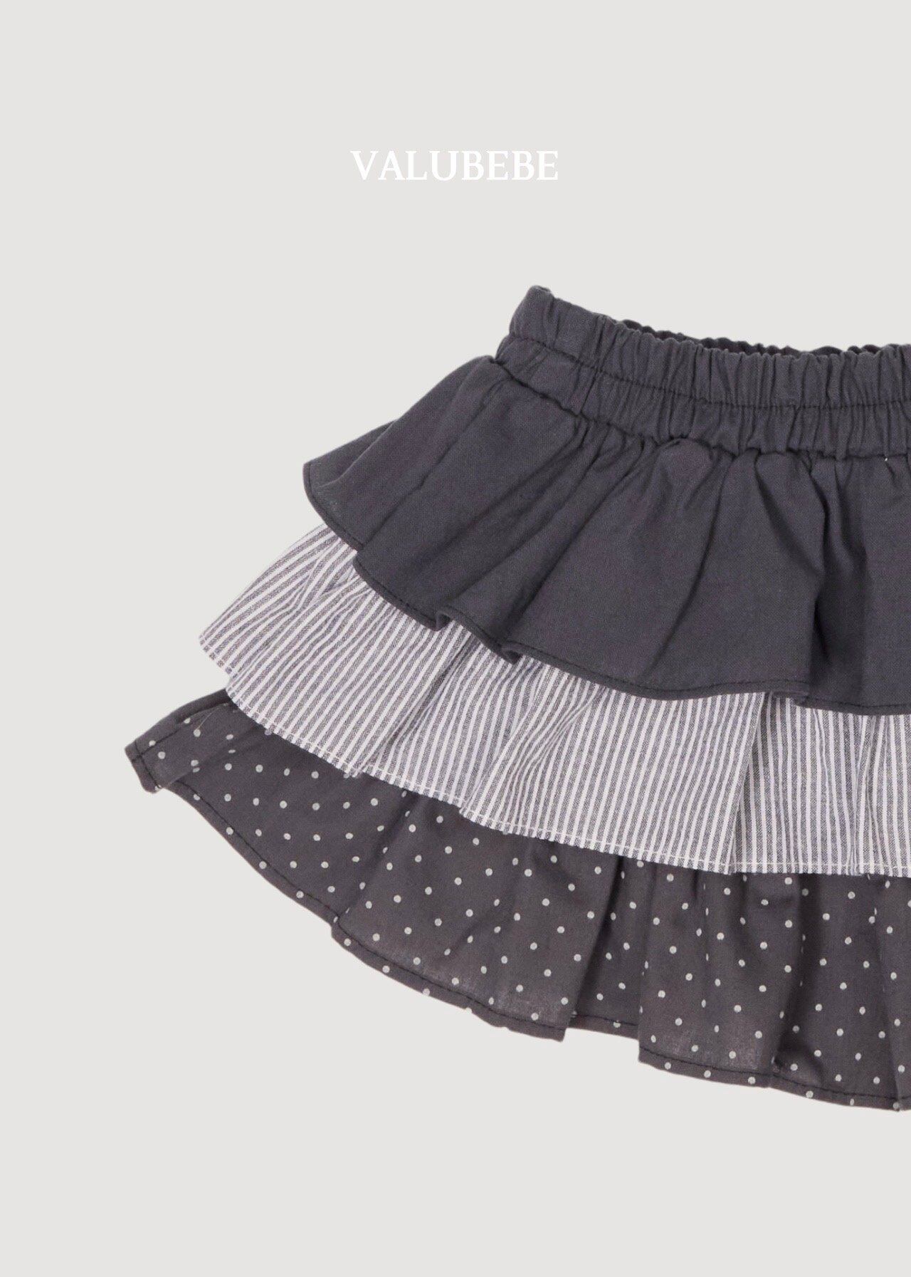 送料無料【予約】/ フリルカンカンスカート /valubebe
