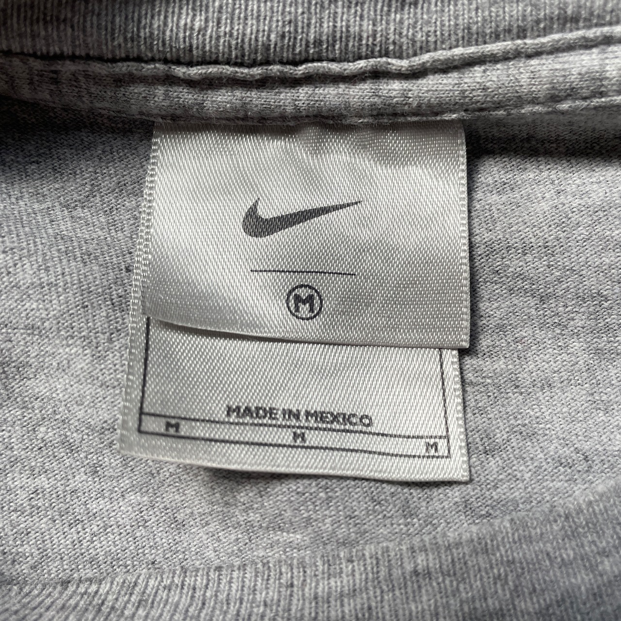 NIKE ナイキ ”N71” ロゴプリント ロングTシャツ メンズM 古着 グレー 