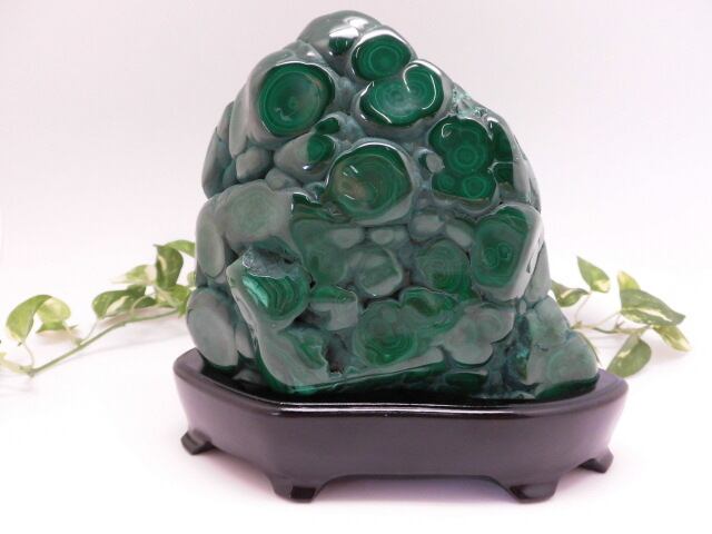 孔雀石　コンゴ産マラカイト　no.1