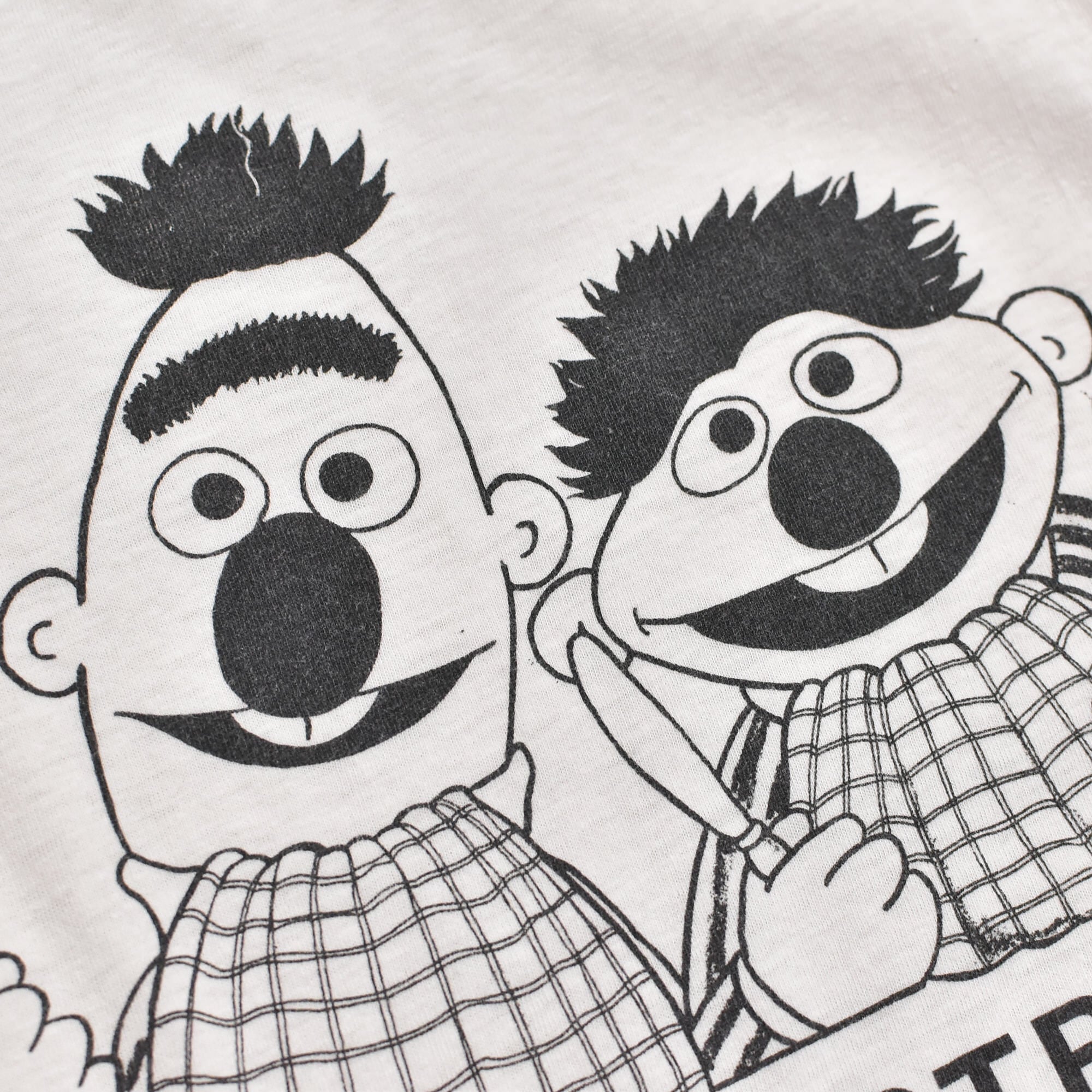 80～90s SESAME STREET Bert & Ernie T-shirt | 古着屋 grin days