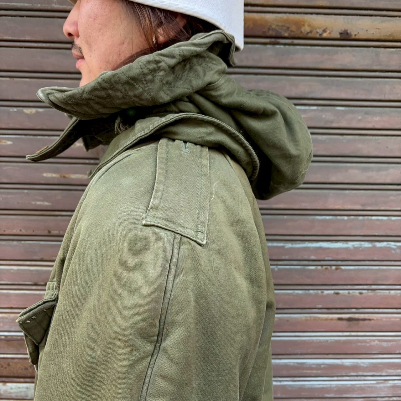 50s イギリス軍 実物 ミドルパーカー 3rd モッズコート M ユーロ