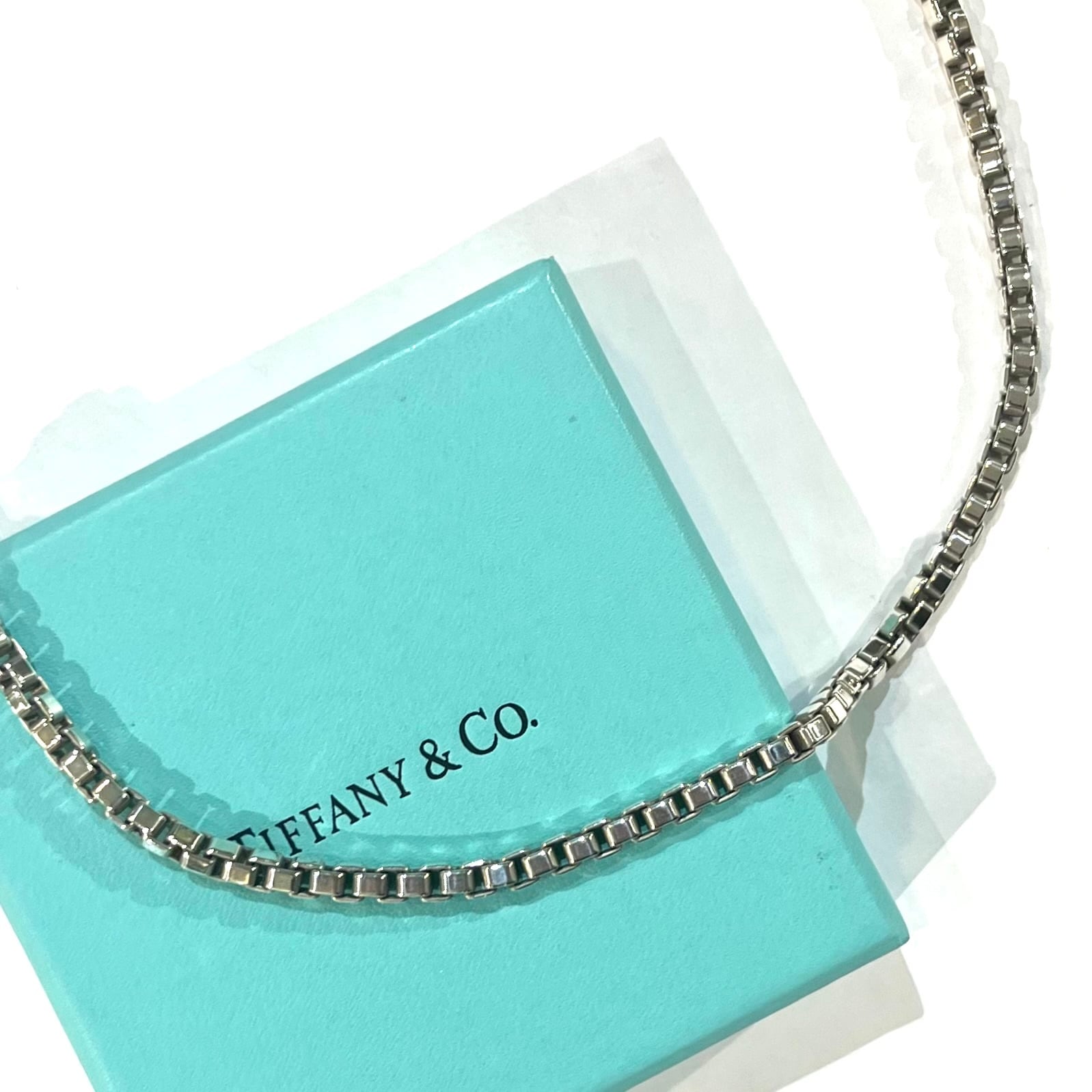 TIFFANY&CO. 】2165 ティファニー名作ベネチアンチェーン ネックレス