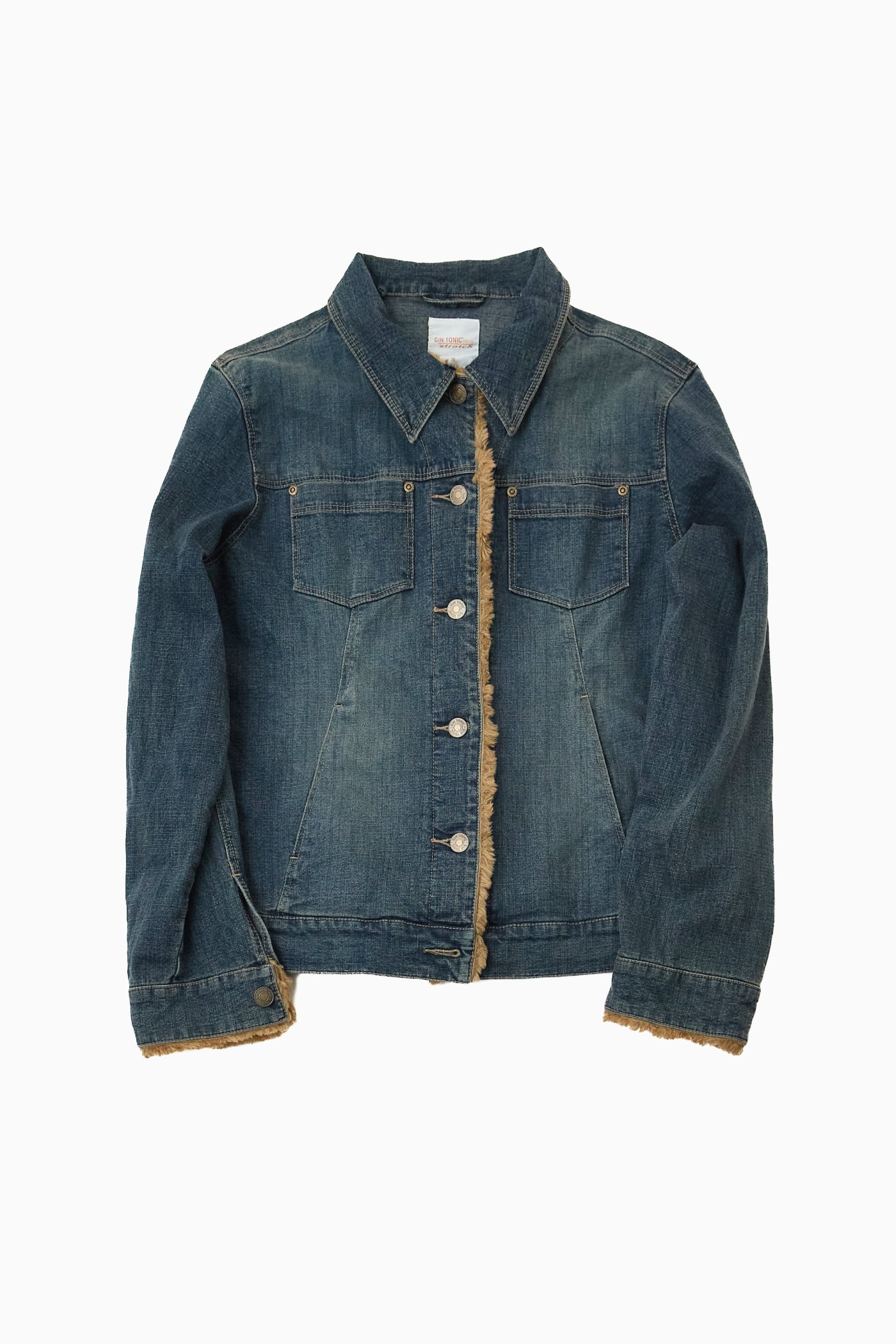 BOA LINED DENIM JACKET