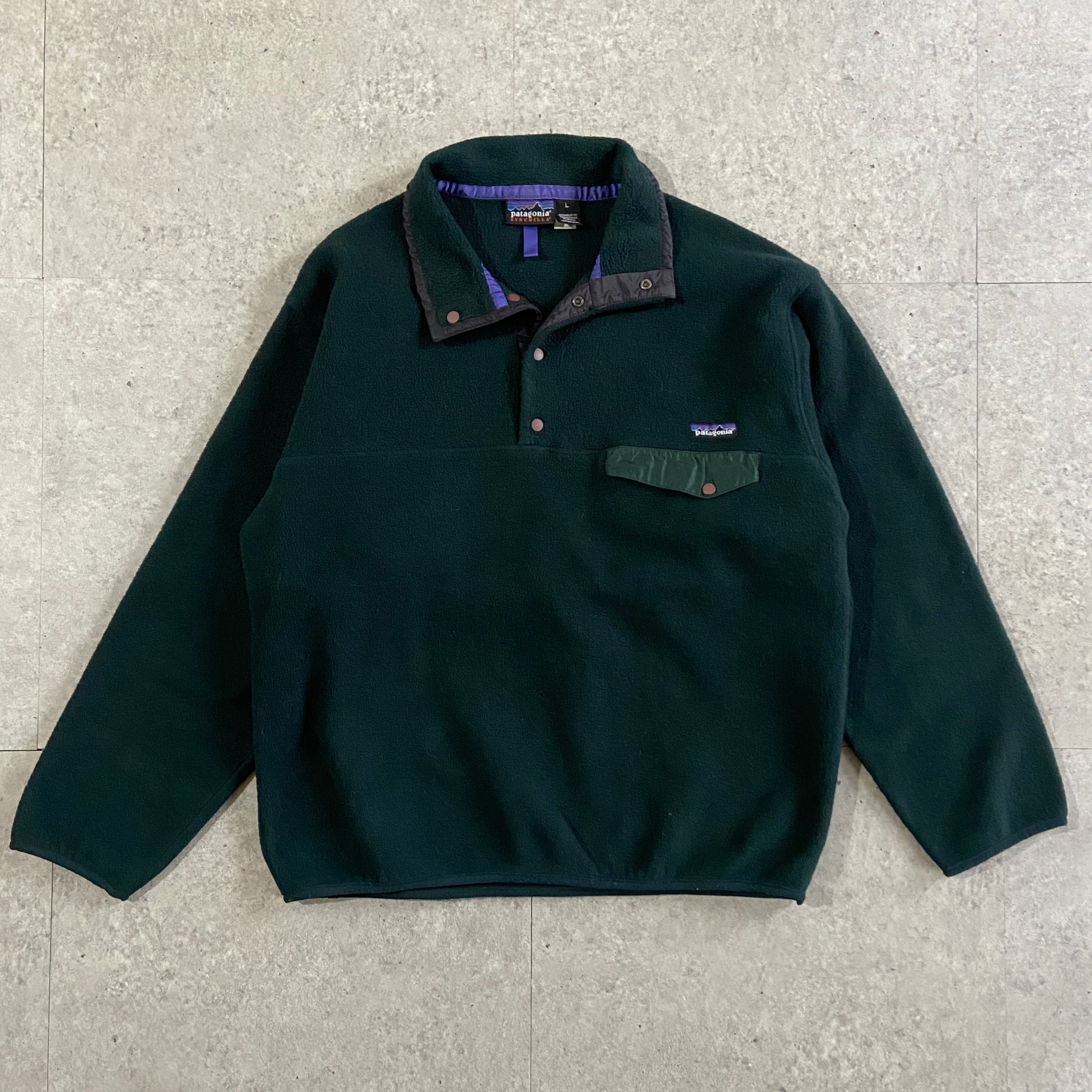 Patagonia Snap-T Dark Green L 身幅 63cm G118