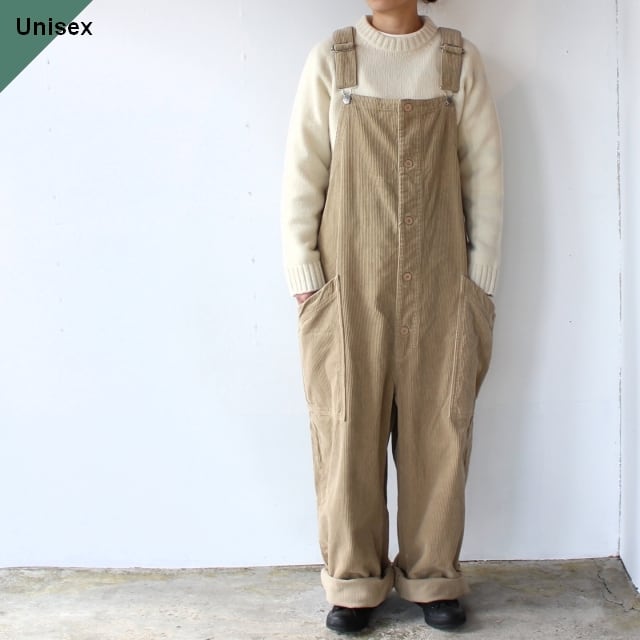 理由あり【STAMMBAUM/シュタンバウム】Corduroy Overall