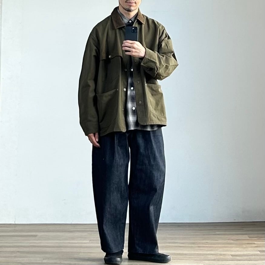 ARMY TWILL】COTTON DUCK LOGGER JACKET アーミーツイル コットン
