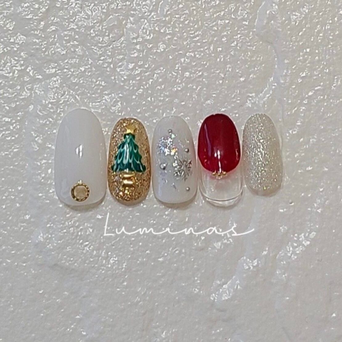 No.016】ネイルチップ♡成人式・和柄・お花・前撮り【手数料込