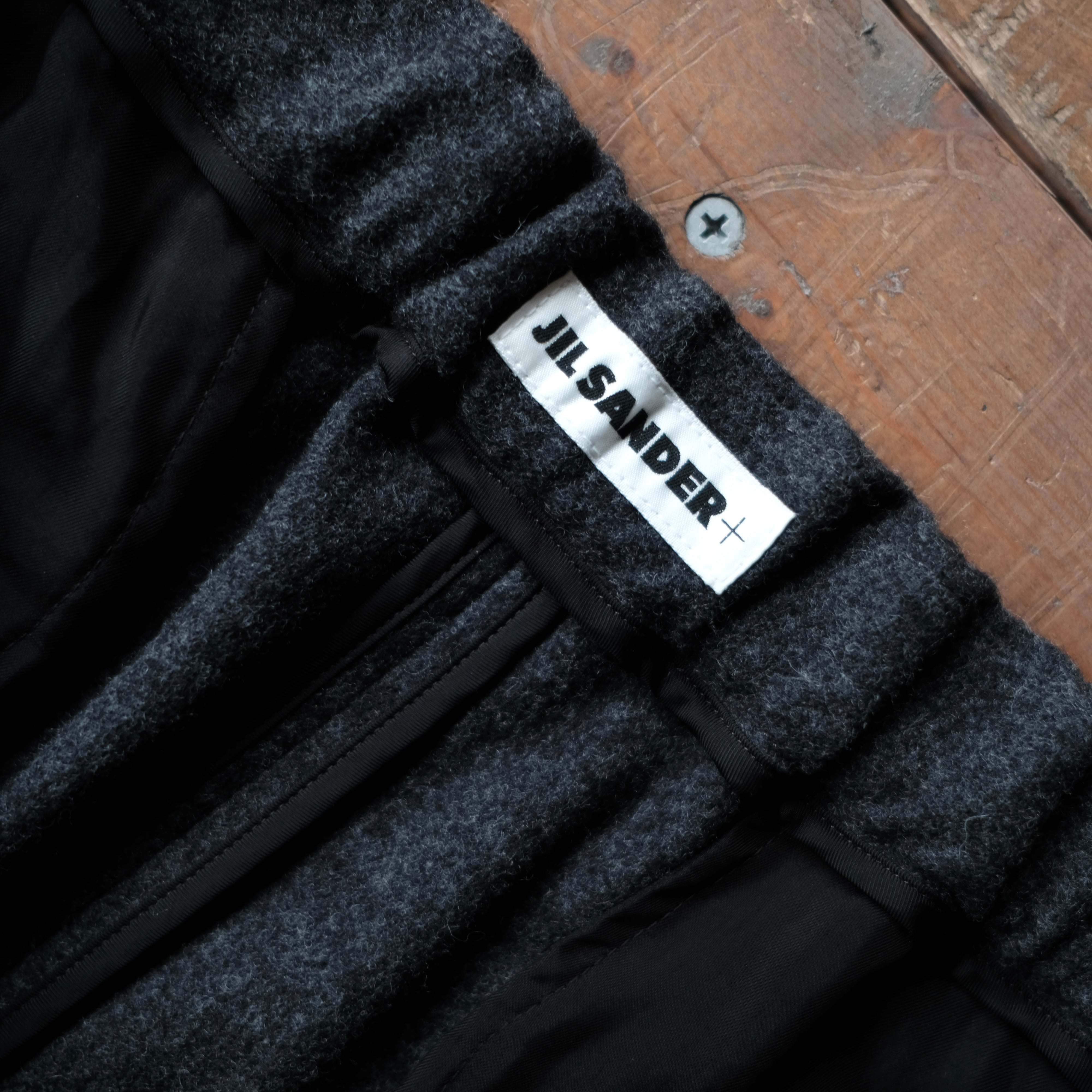 JIL SANDER 24AW WOOL FLANNEL PANTS | safarionline