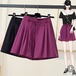 【大きいサイズM-4XL】ファッションスカート♪パープル/ブラック2色展開◆#seaoio-230187