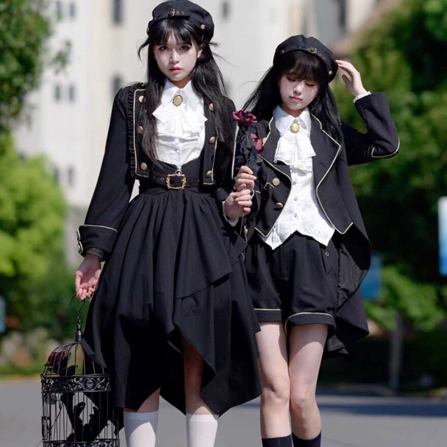 王子系ロリィタ 3点スーツ 双子コーデ×少年装 舞台向け｜WithU