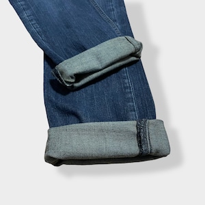 【LEVI'S】メキシコ製 511 ジーンズ デニム ジーパン スリム ストレート スキニー 細身 美脚 足長効果 ジッパーフライ ストレッチ W30 L30 リーバイス US古着