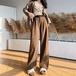 ワイドパンツ 秋冬 コーデュロイパンツ 裏起毛パンツ レディース ロングパンツ ウエストゴム 美脚 裏ボア 防寒 暖い カジュアル ボトムス 体型カバー バギーパンツ イージーパンツ ゆったり 通学