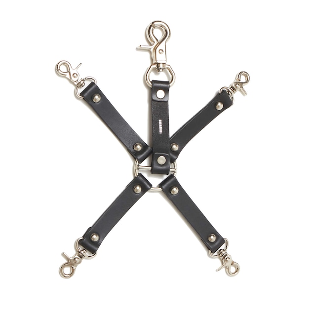 SUGARHILL 24SS HOGTIE LEATHER STRAP (Black)