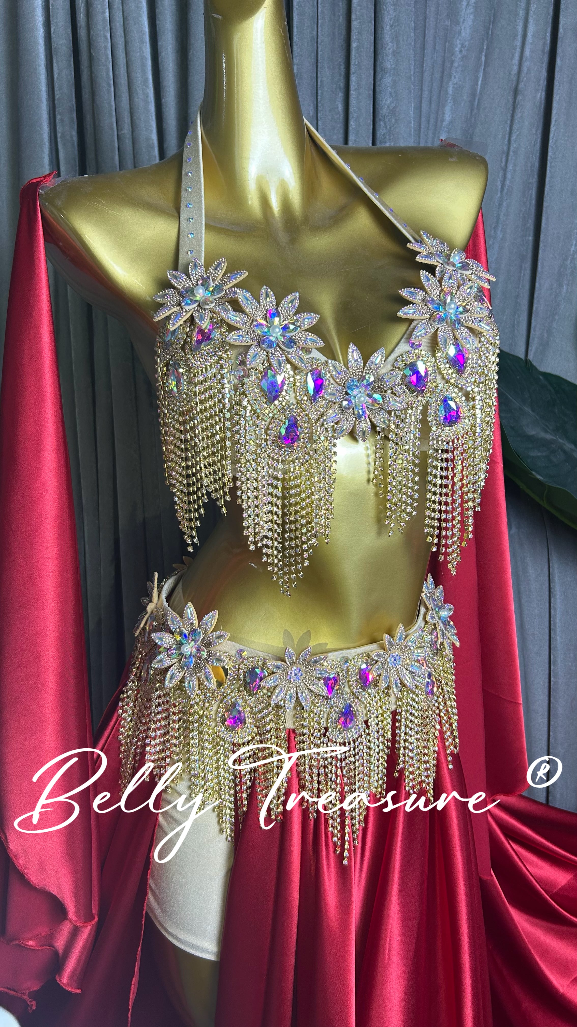 ベリーダンス オーダーメイド衣装 YM 006 202512 | Belly Treasure®︎