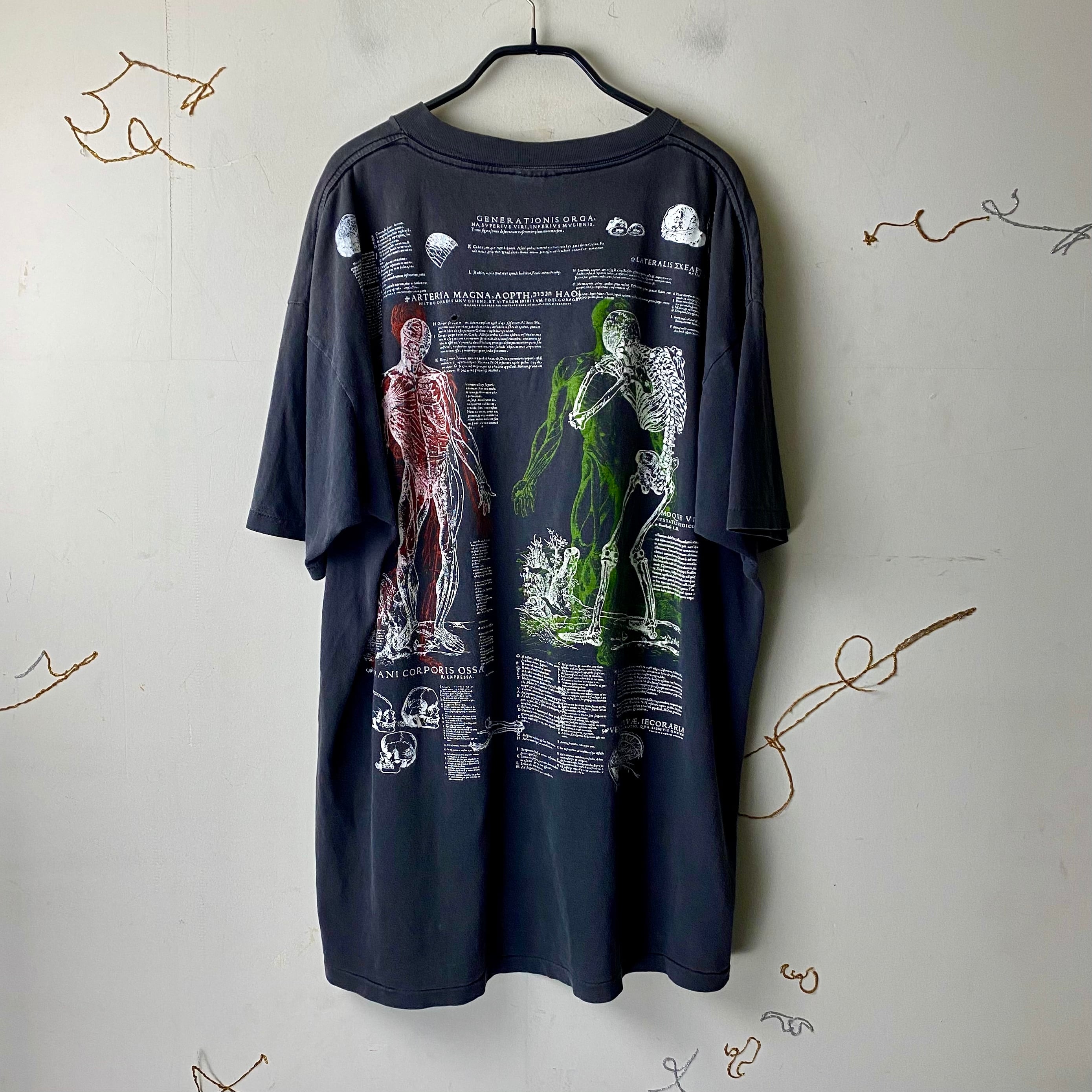 vintage 1989's anatomy tee | NOIR ONLINE vintage 1989's anatomy tee | NOIR ONLINE
