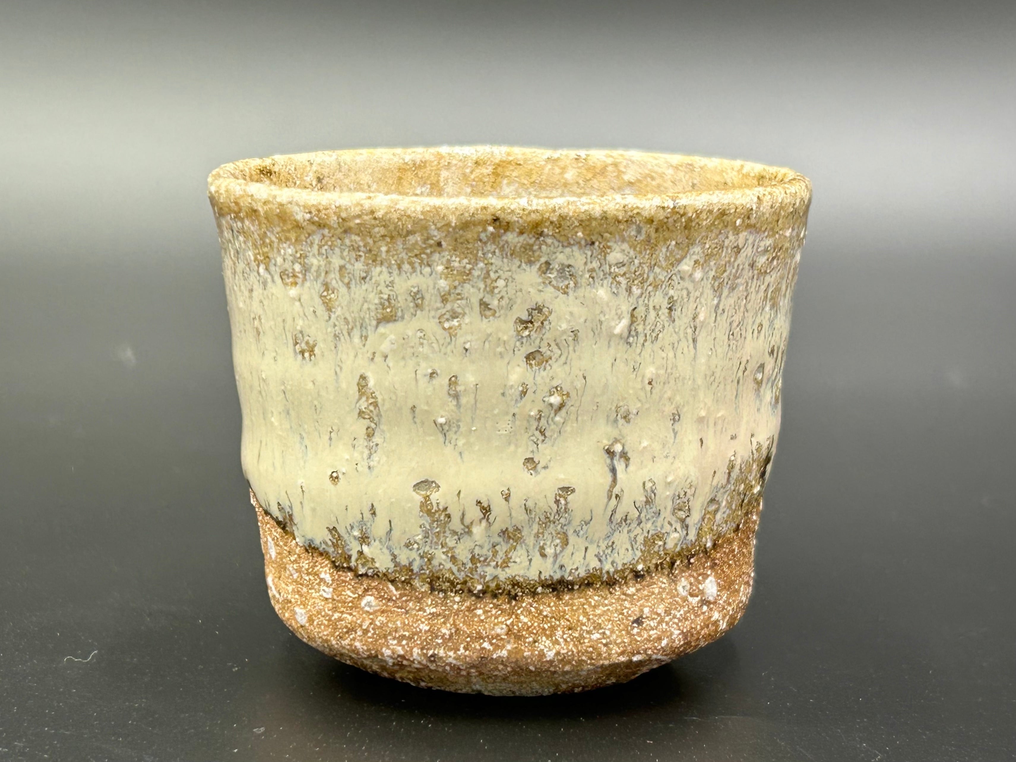 斑唐津ぐい呑／Madara-karatsu guinomi(sake cup) | 土平窯 藤ノ木陽太郎