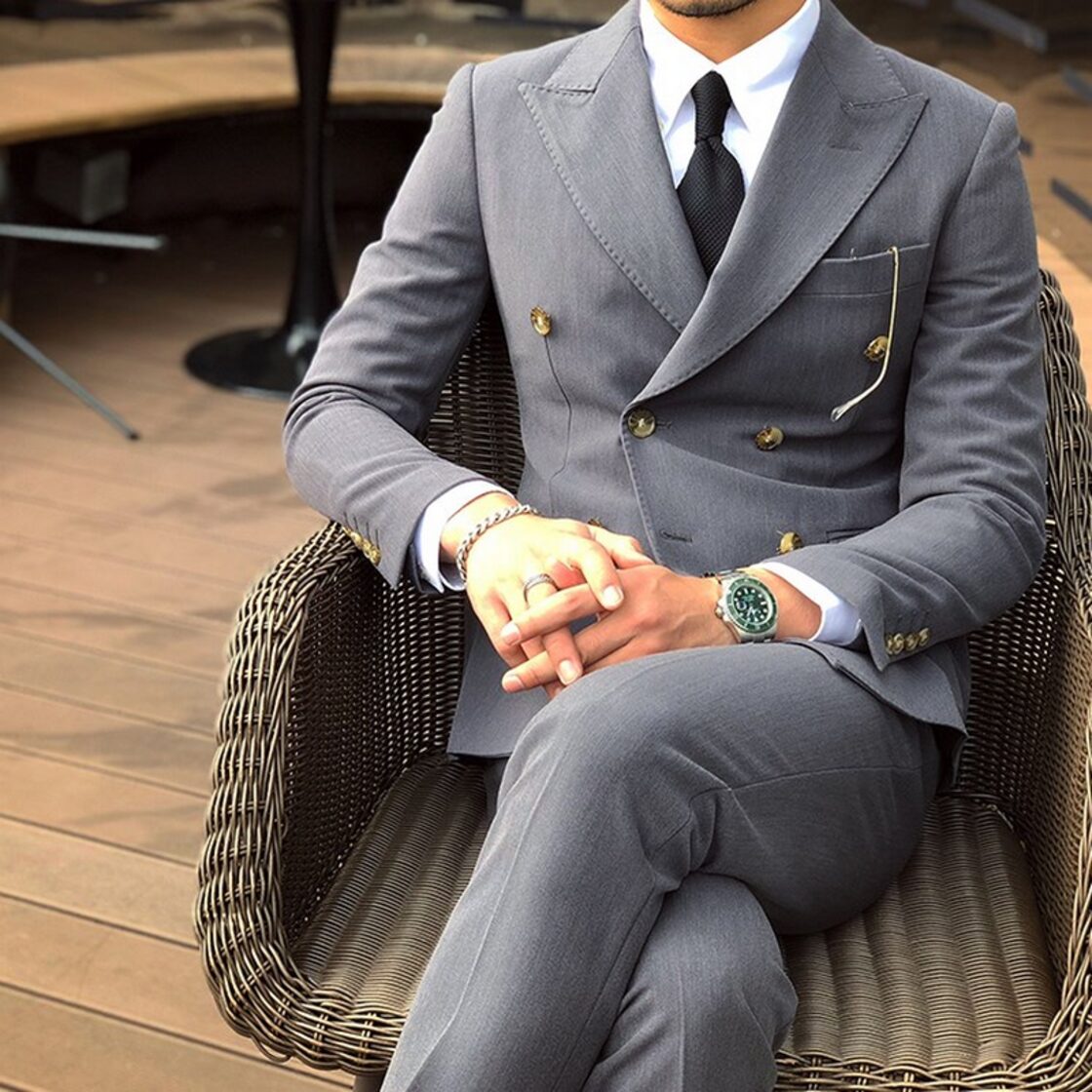 メンズダブルブレストスーツ OJ0016 | Pay ID