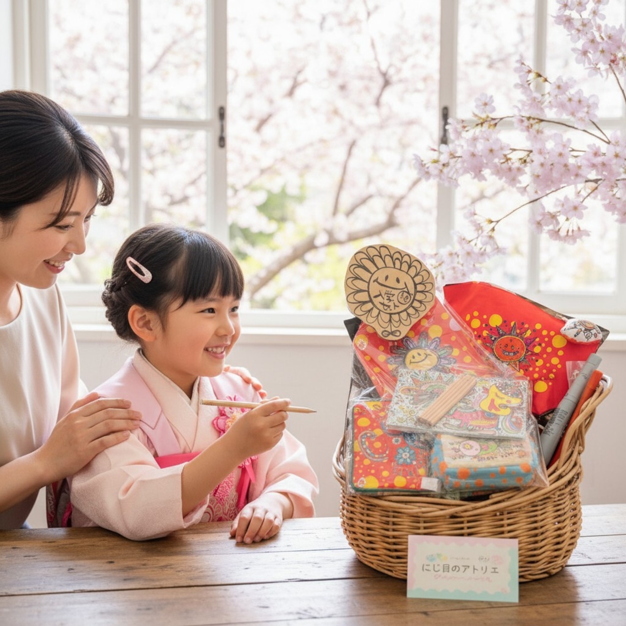 【名入れ鉛筆6本付き】入学祝いギフトセット|pipi入学祝い7点セット|小学校入学プレゼント