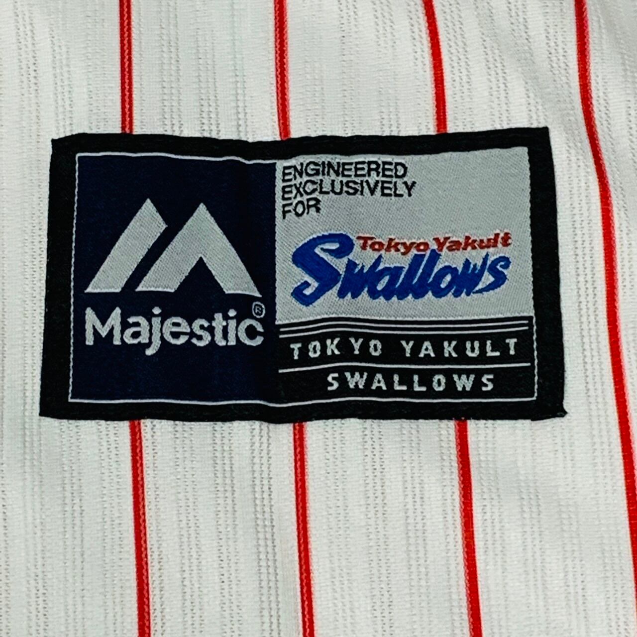 新品未使用タグ付】majestic ヤクルトスワローズ 畠山和洋 背番号33
