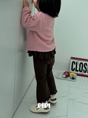 韓国子供服 / 26Autumn / 〖取寄〗pipi / もっちりカーディガン / ベビー服 / キッズ服 *XS~Ｍ*