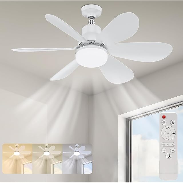 節電·目に優しい】TENKOO&YOU LED シーリングファンライト 扇風機 28W