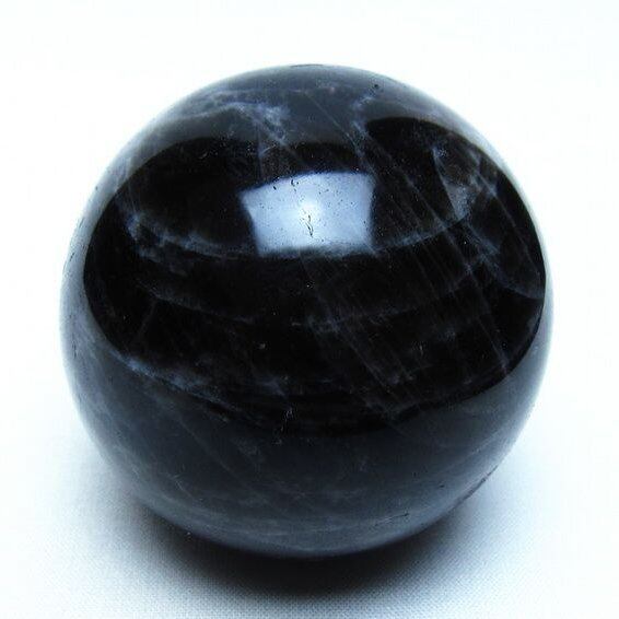モリオン 黒水晶 丸玉 62mm 一点物 151-9459