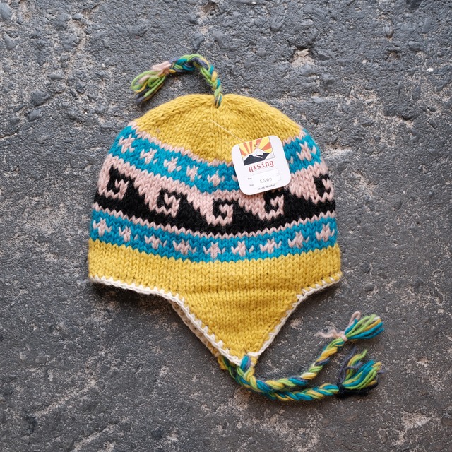 From NEPAL "Hand made earcuff beanie"