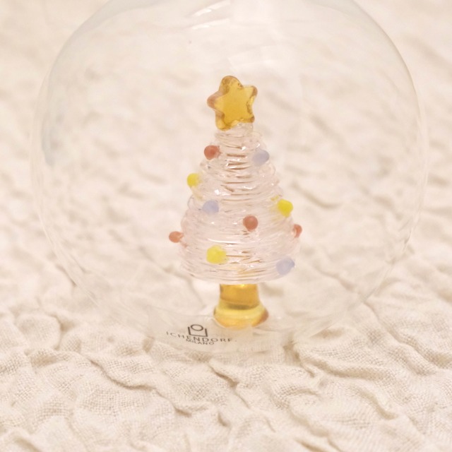 ICHENDORF (イッケンドルフ) christmas ball 《9》tree/pink ピンクのツリー オーナメント