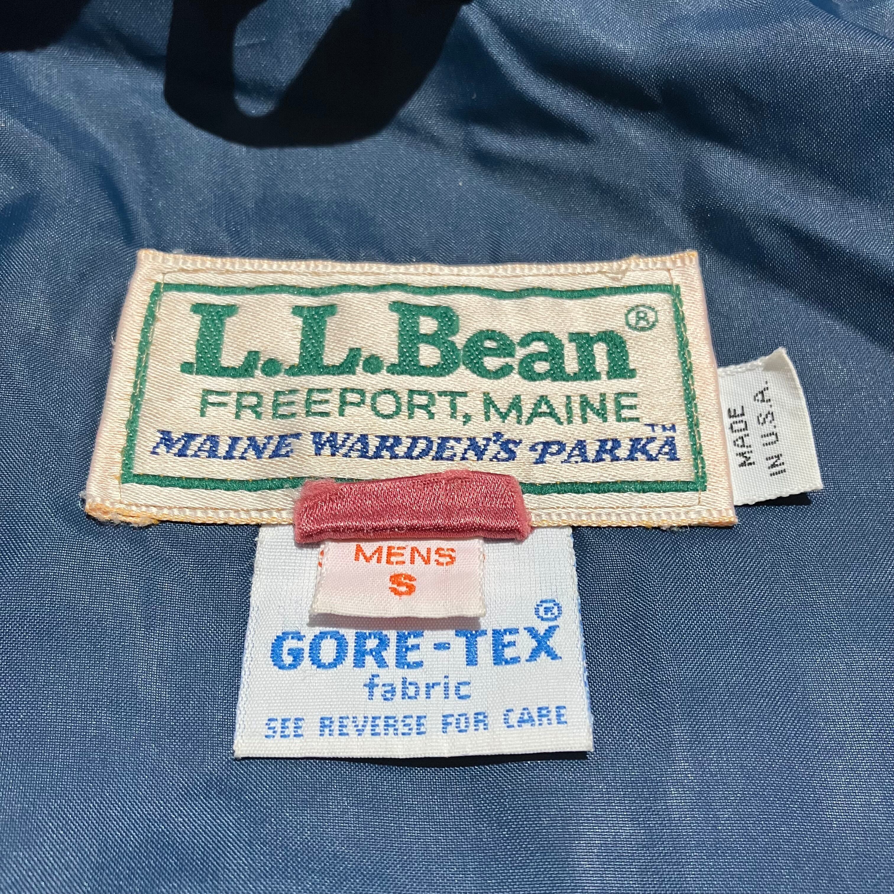 80s〜 L.L.Bean / USA製 GORE-TEX メインワーデンズパーカー ベージュ