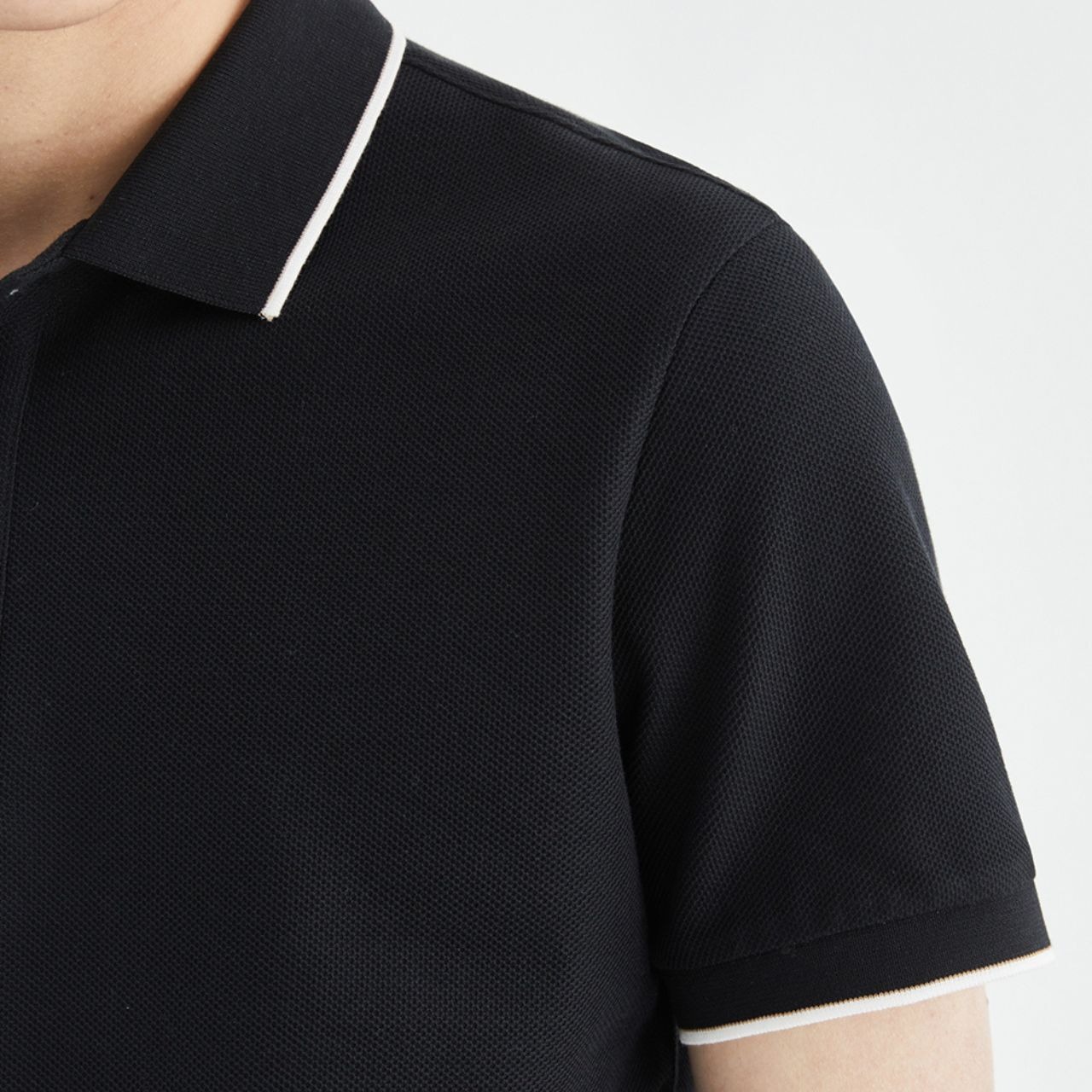 ライン入りポロシャツ　MT0110049