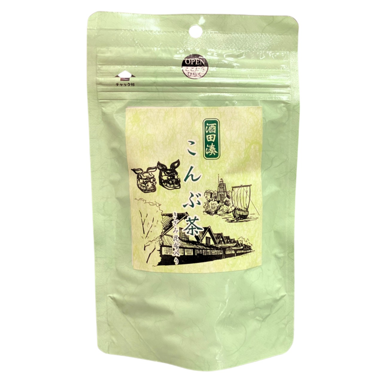 酒田湊こんぶ茶