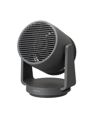 リズム(RHYTHM) サーキュレーター 2重反転ファン Silky Wind Circulator (ダークグレー)