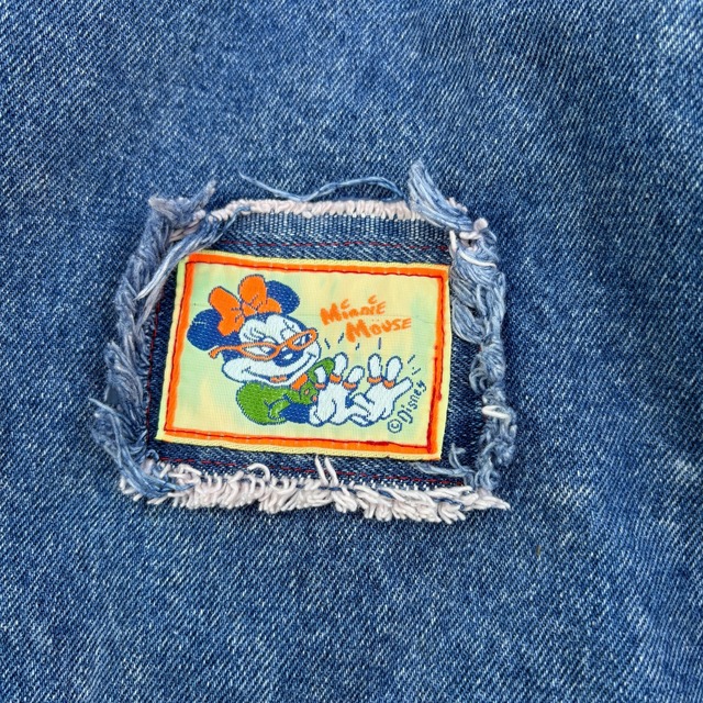 【KIDS】vintage denim jacket size:110前後