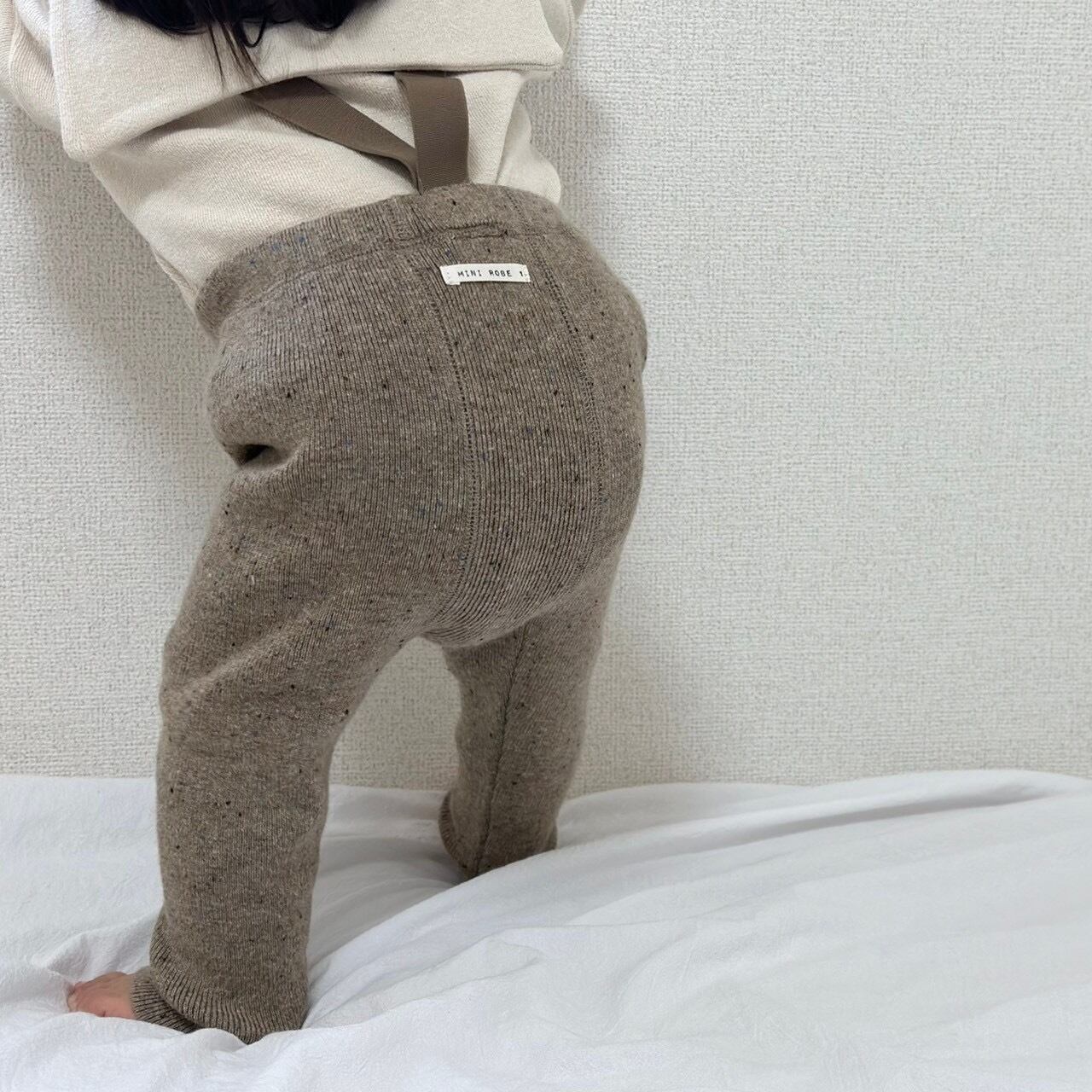 【即納】minirobe/Momo Knit Leggings