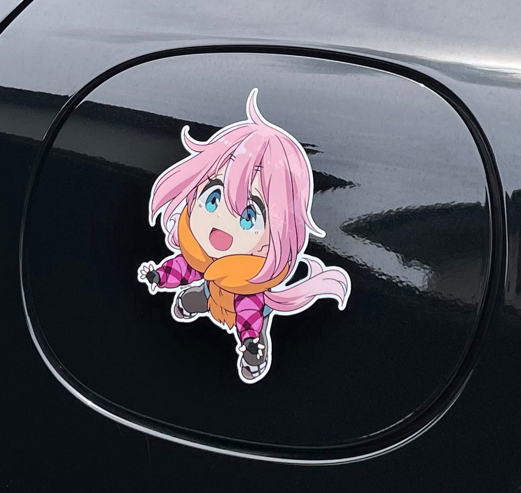 ゆるキャン△】ステッカー (安全運転 志摩 リン) | FEELSHOP.net