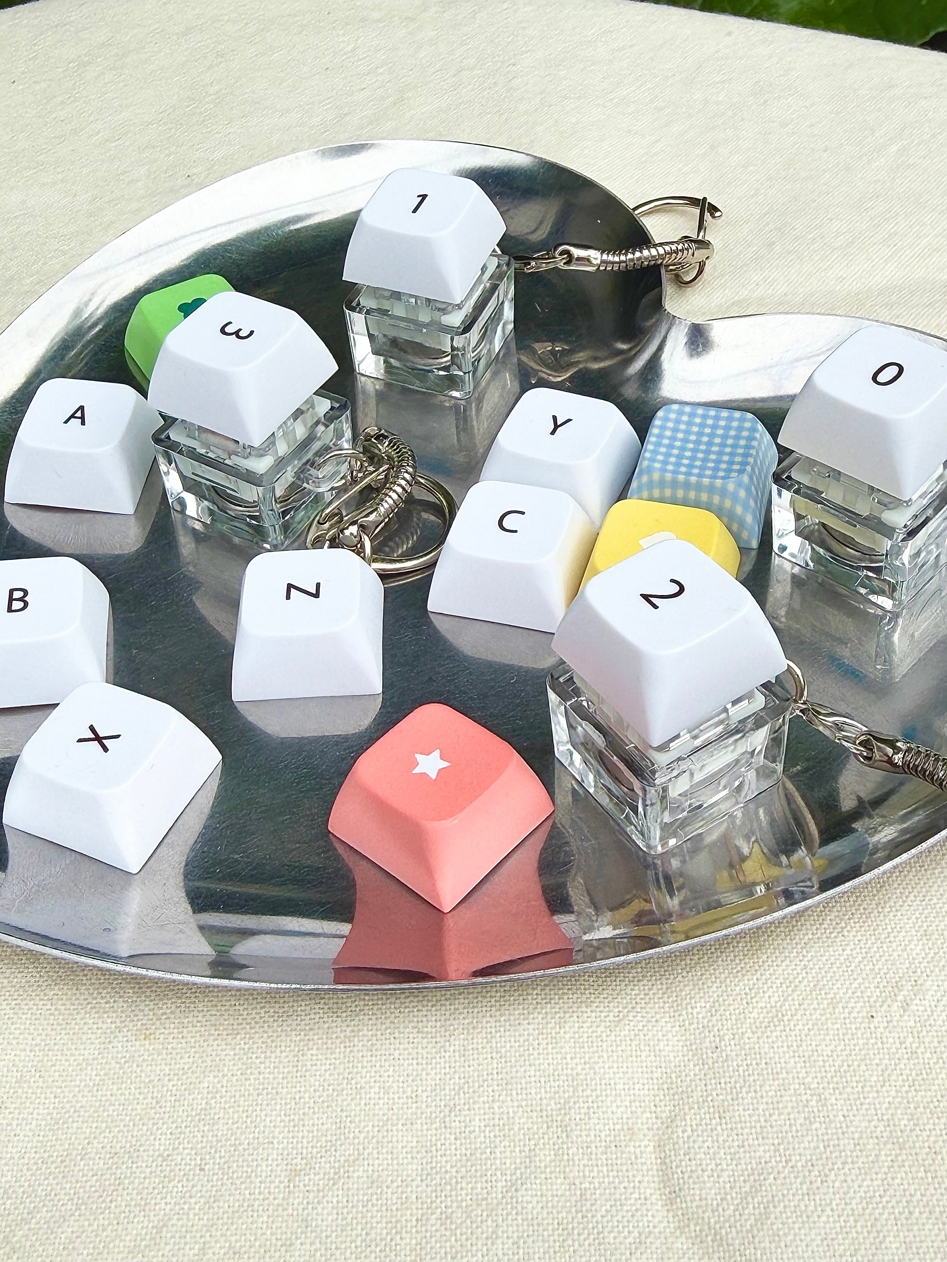 カスタムキーボードキーリング4個セット | lattencos